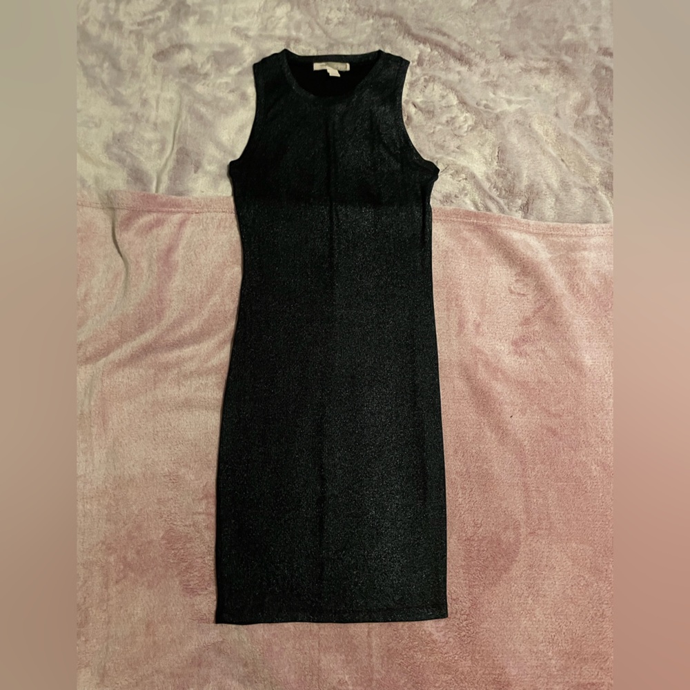 EUC Forever 21 Navy Shimmer Dress